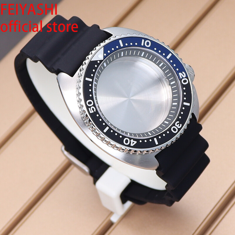 45mm Men’s Watch Case Strap Seiko Skx007 Skx009 Mod For Nh35 NH36 NH38 Movement