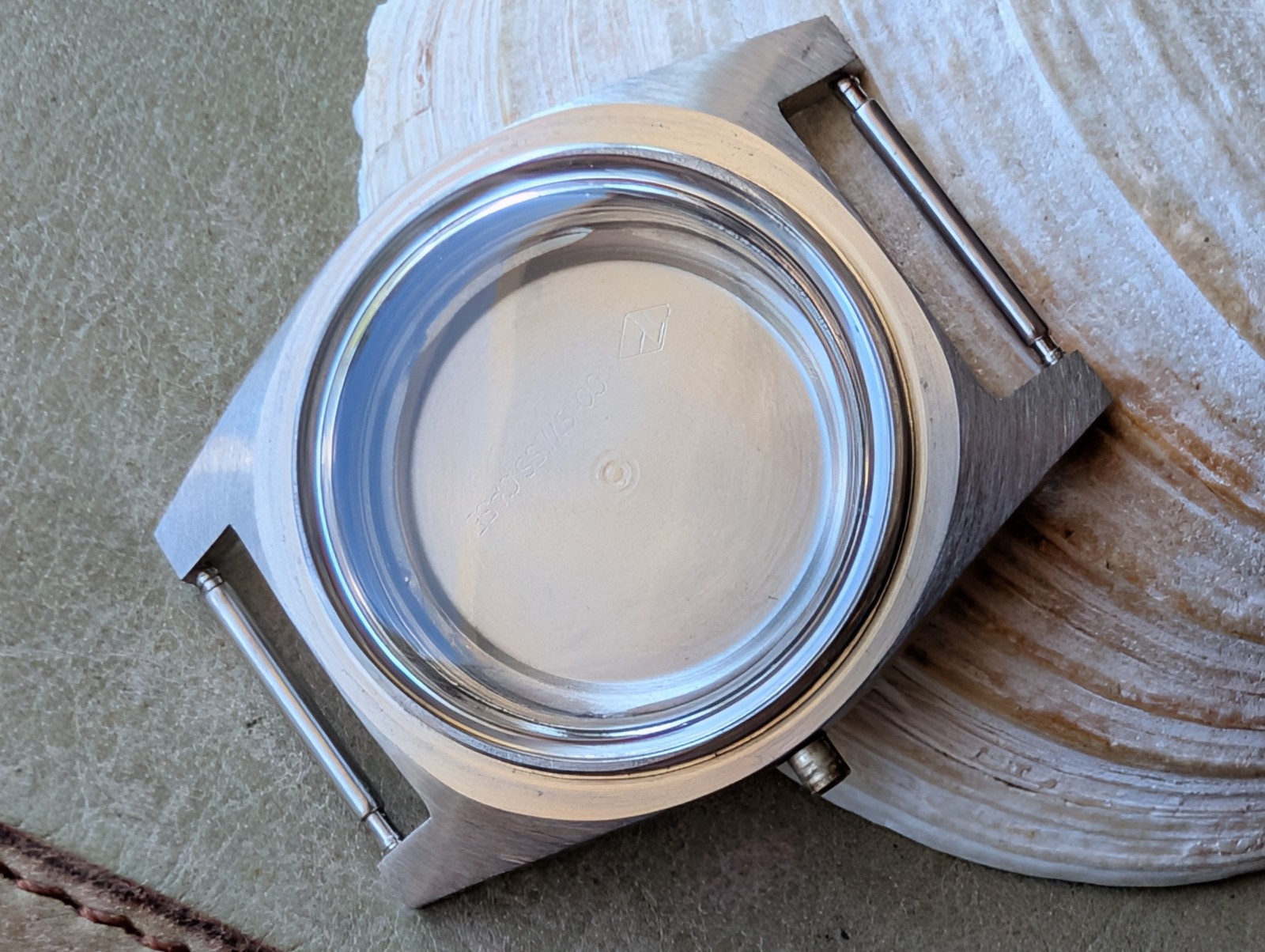 Vintage 1960/70’s TK All SS Diver Case/Loose Countdown Bezel/Crystal/Spring Bars