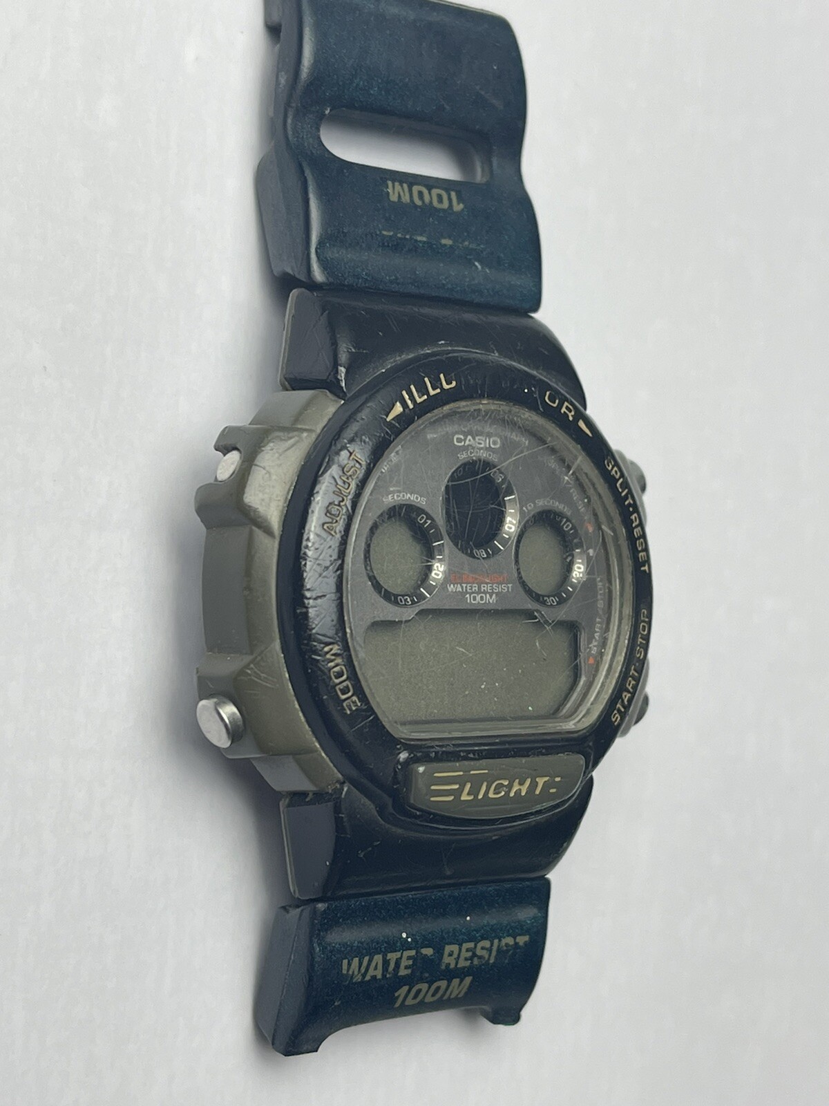 Casio Movement 1534 W-728H Incomplete Original For Spare Parts
