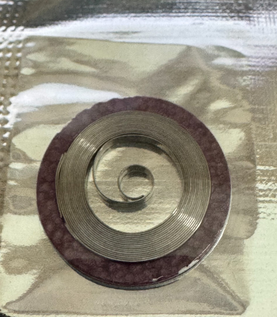 MAINSPRING FOR ETA 6497-2 6498-2 AUTOMATIC 1.50 x 0.175 x 510 x 14.50 WRISTWATCH