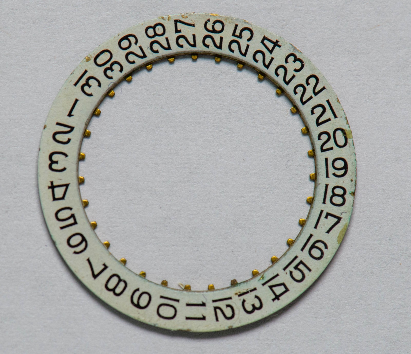Hamilton 836 ETA 2873 2557 Date Ring Parts, Repair
