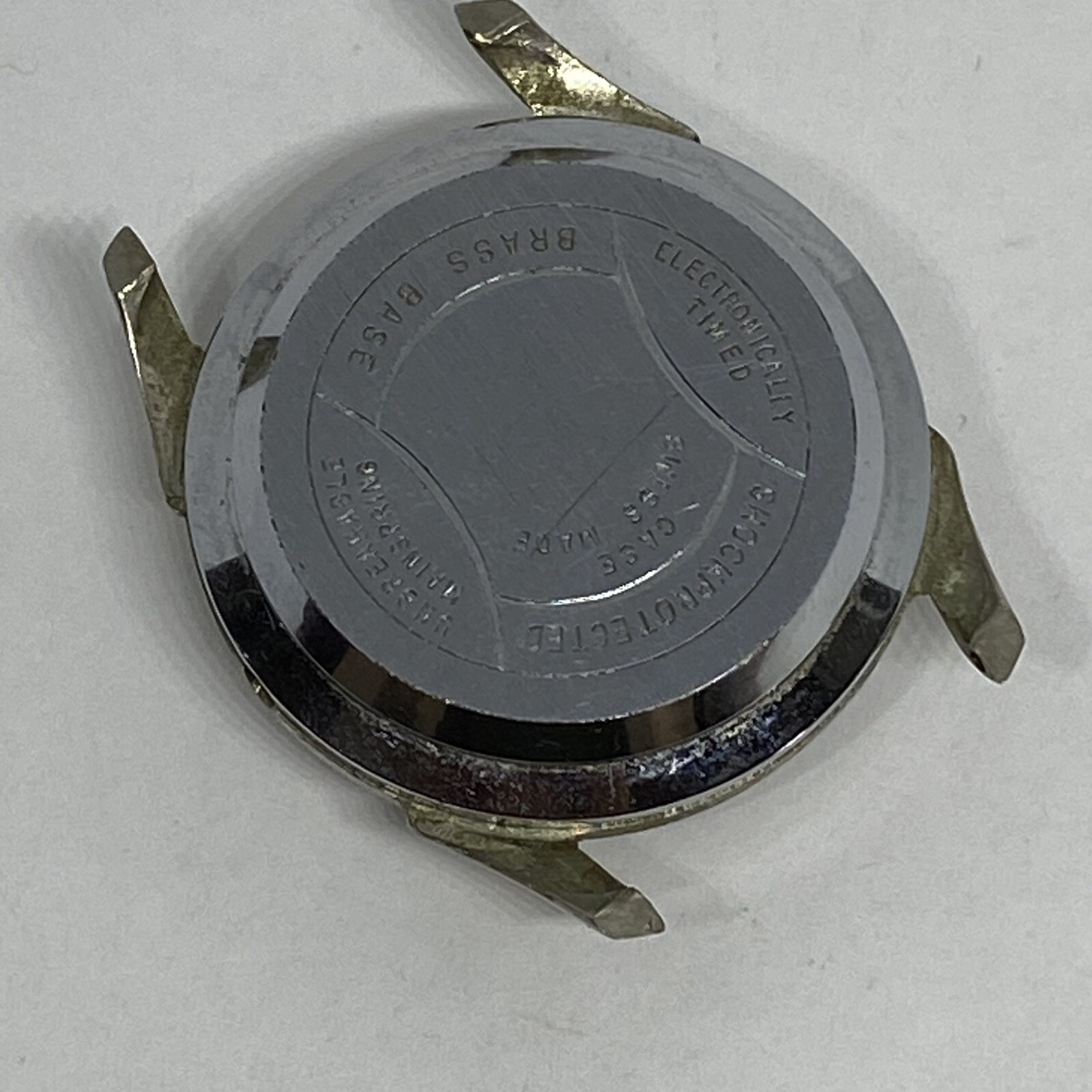 Vintage Ingraham Watch Case, Caseback, And Crystal for BF 866 Movement