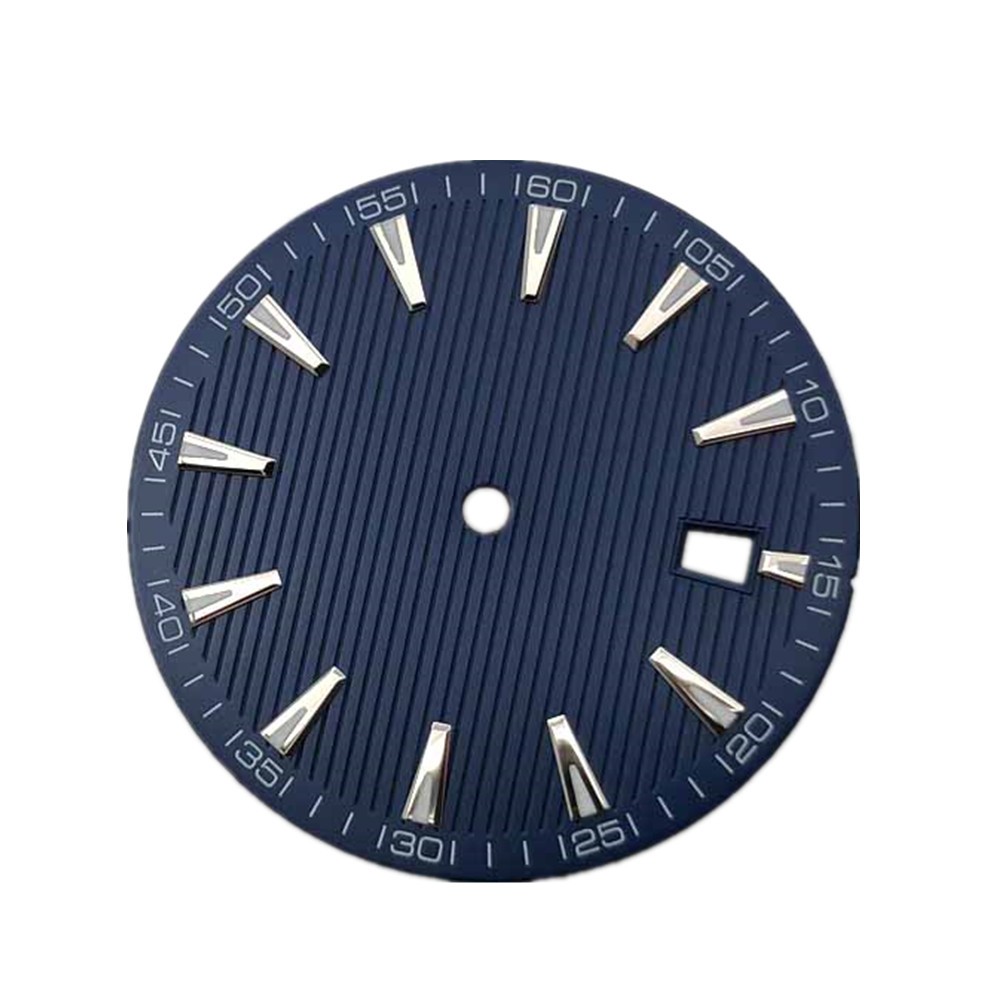 33.5mm Watch Dial Face Plate Date @3 Replacement Part For NH35/NH35A Movement H