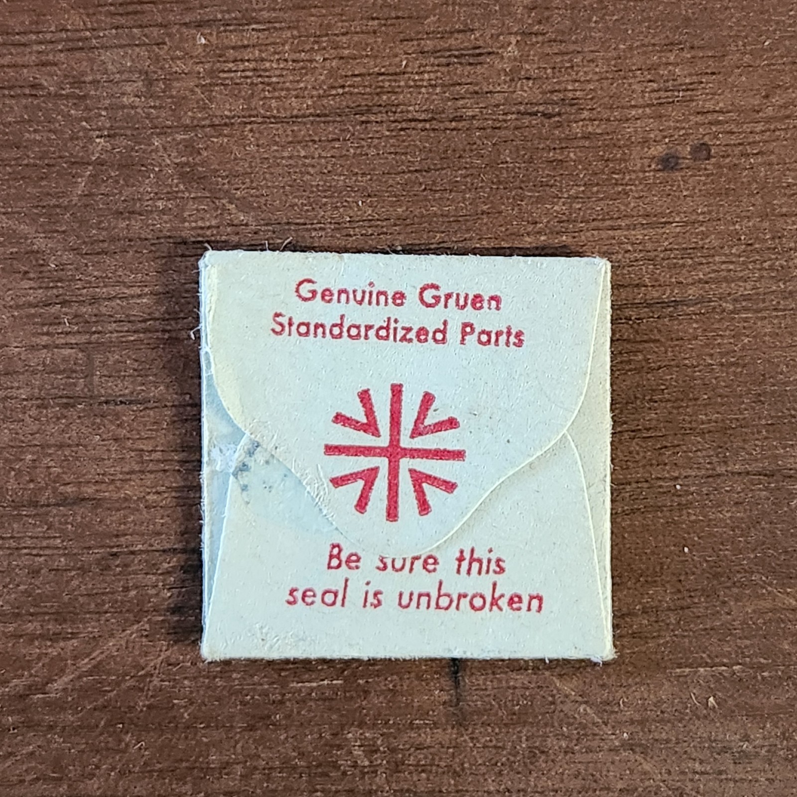 NOS Sealed Gruen Watch Part #512 CA Nickle Sweep Seconds Hand 26mm