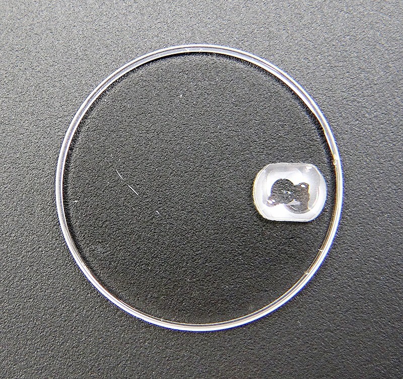 Genuine Rolex Date 34mm Cyclop Sapphire Crystal fits 15000 15203 15210 115200