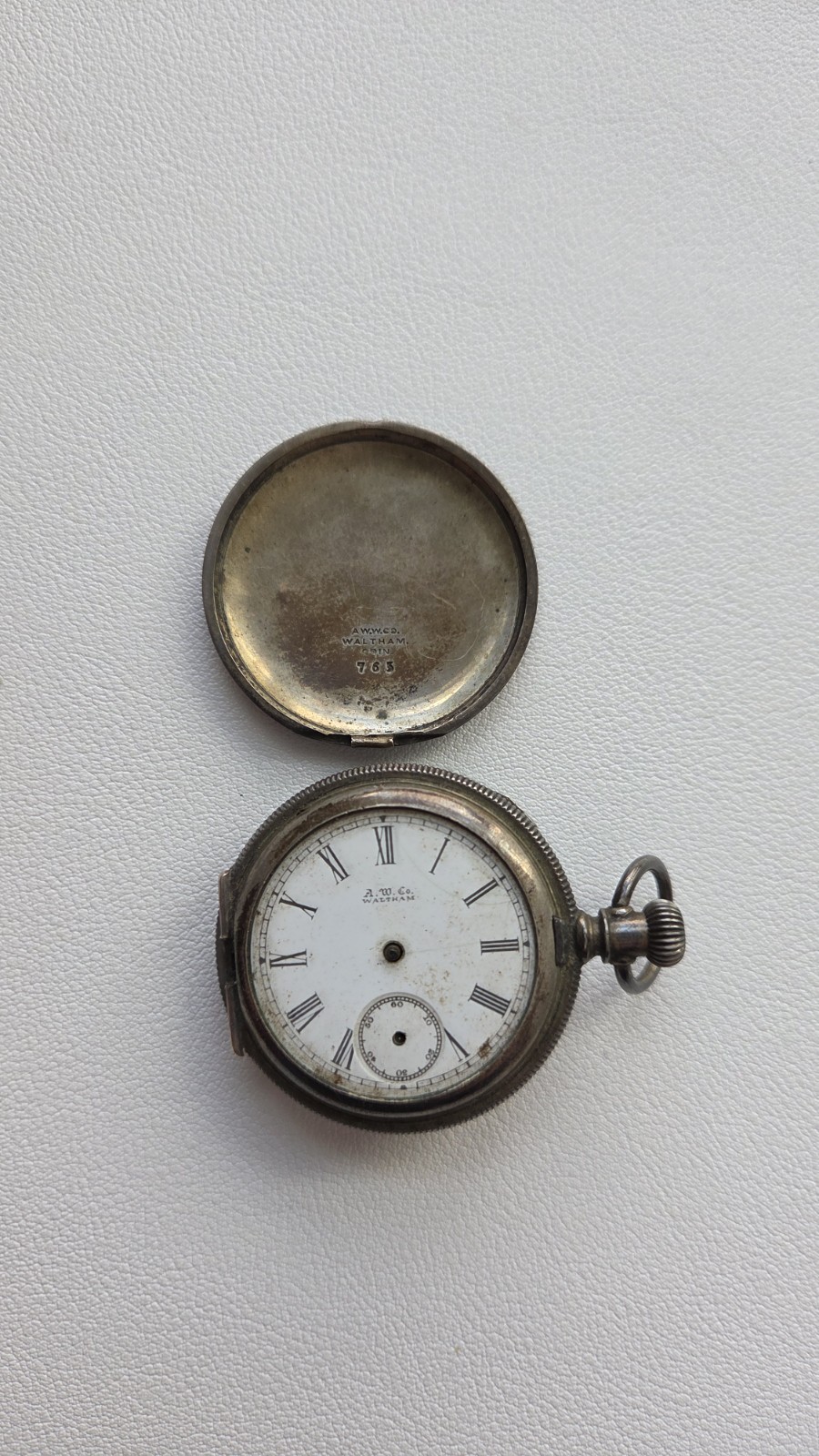 Waltham 1891 Ladies Pocket Watch 0s 7j Grade M Mdl 1882 Gold Filled Demi Hunter