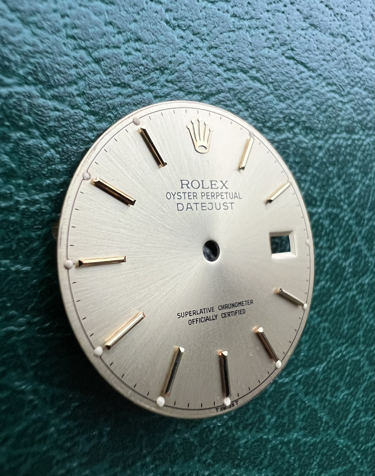 Authentic ROLEX Datejust Champagne Gold Dial for 36mm Case – OC#931