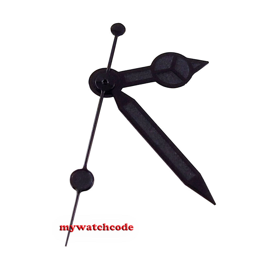 Black Edge Black Gray Watch Hand Fit Japan NH35 NH36 7S26 movement