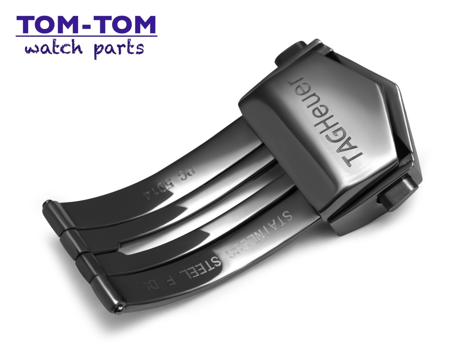 Fits TAG HEUER 18 20mm Clasp Buckle for Leather Rubber Strap Band Carrera Monaco