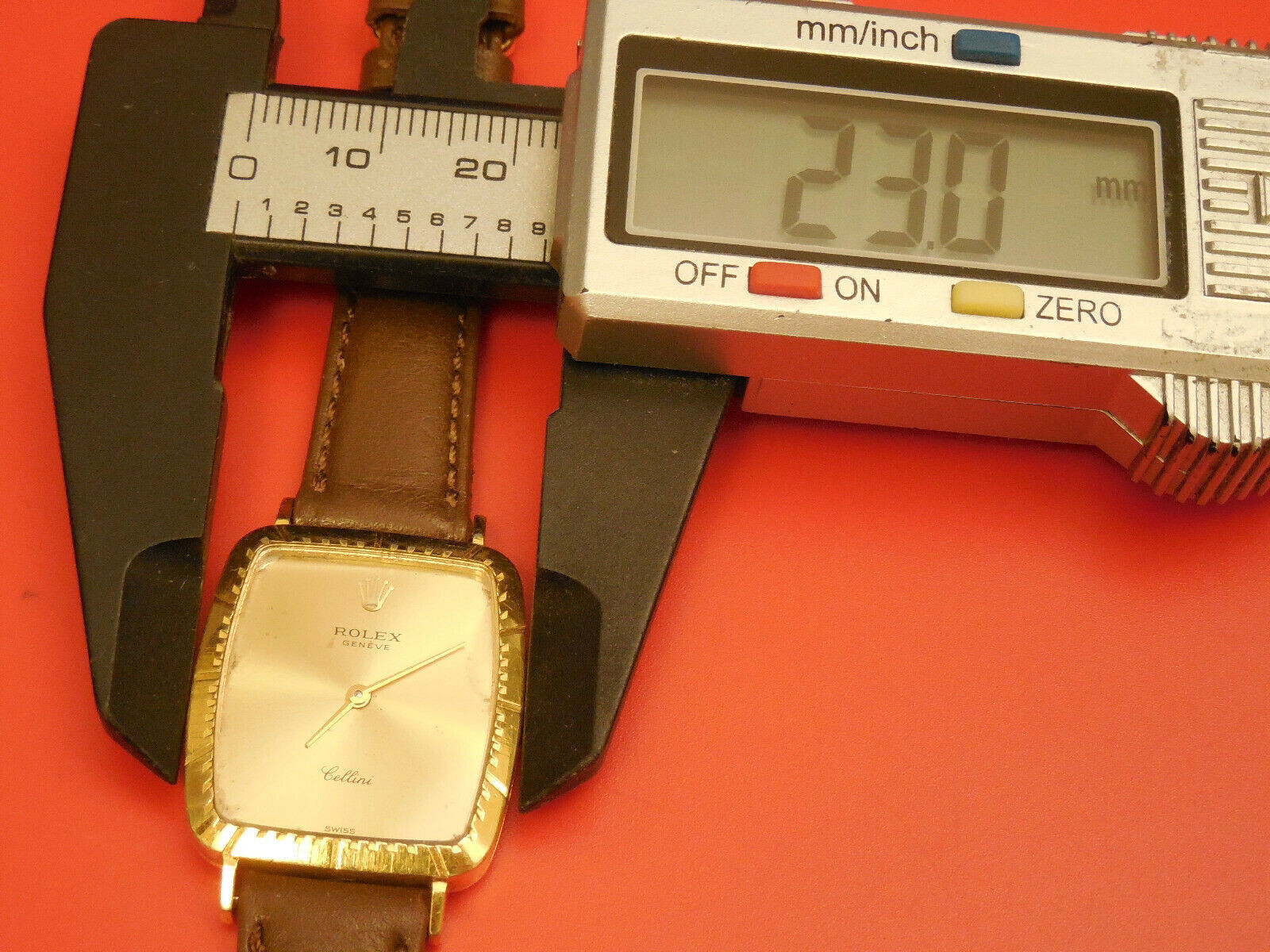 GENUINE ROLEX CRYSTAL FOR 4080 ANTIQUE CELLINI