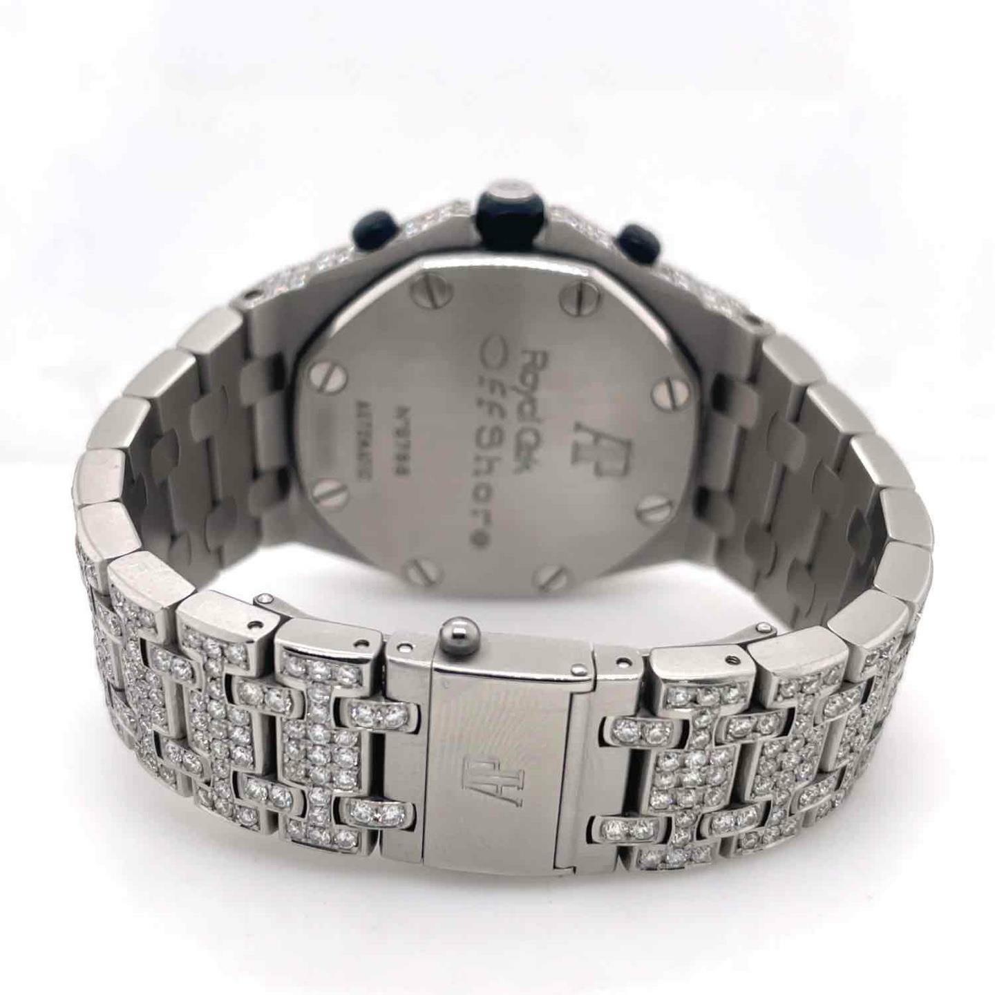 Audemars Piguet Royal Oak Offshore 42 mm Custom Bust Down 25721ST.OO.1000ST.07.A