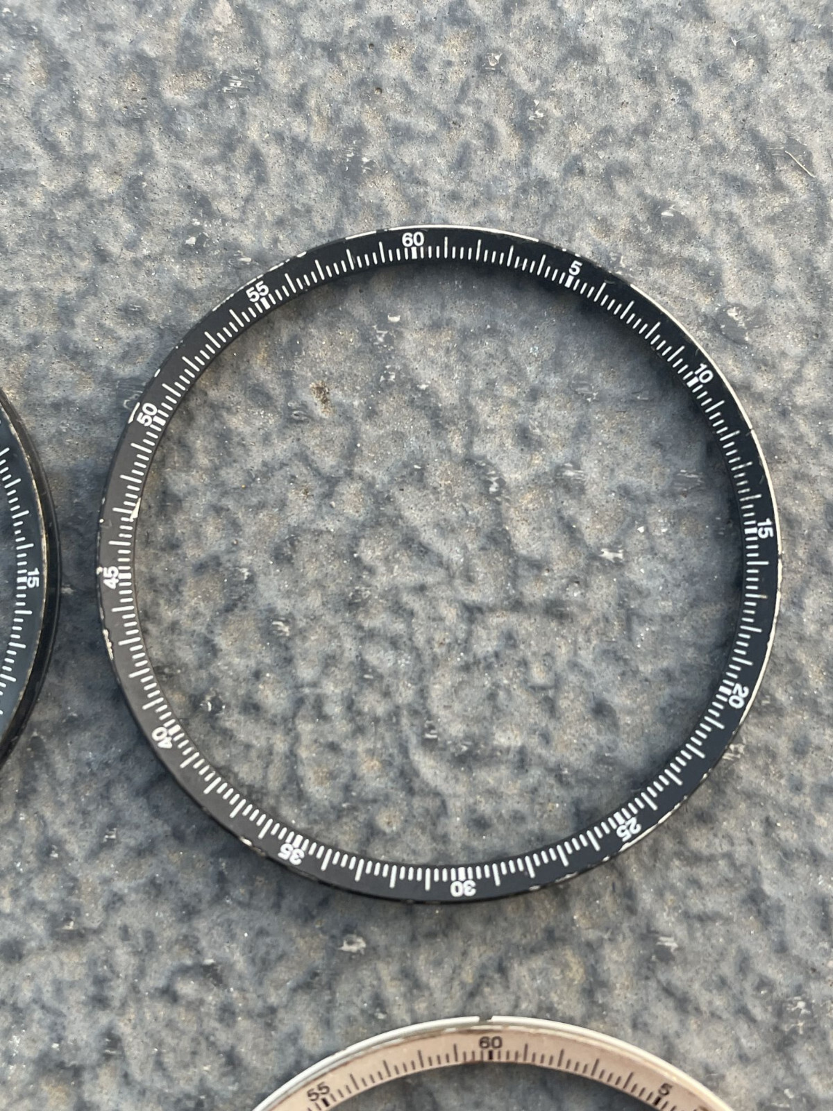 6pcs of 100% original IWC Portugieser chronograph INNER bezel ref.: 371615 !