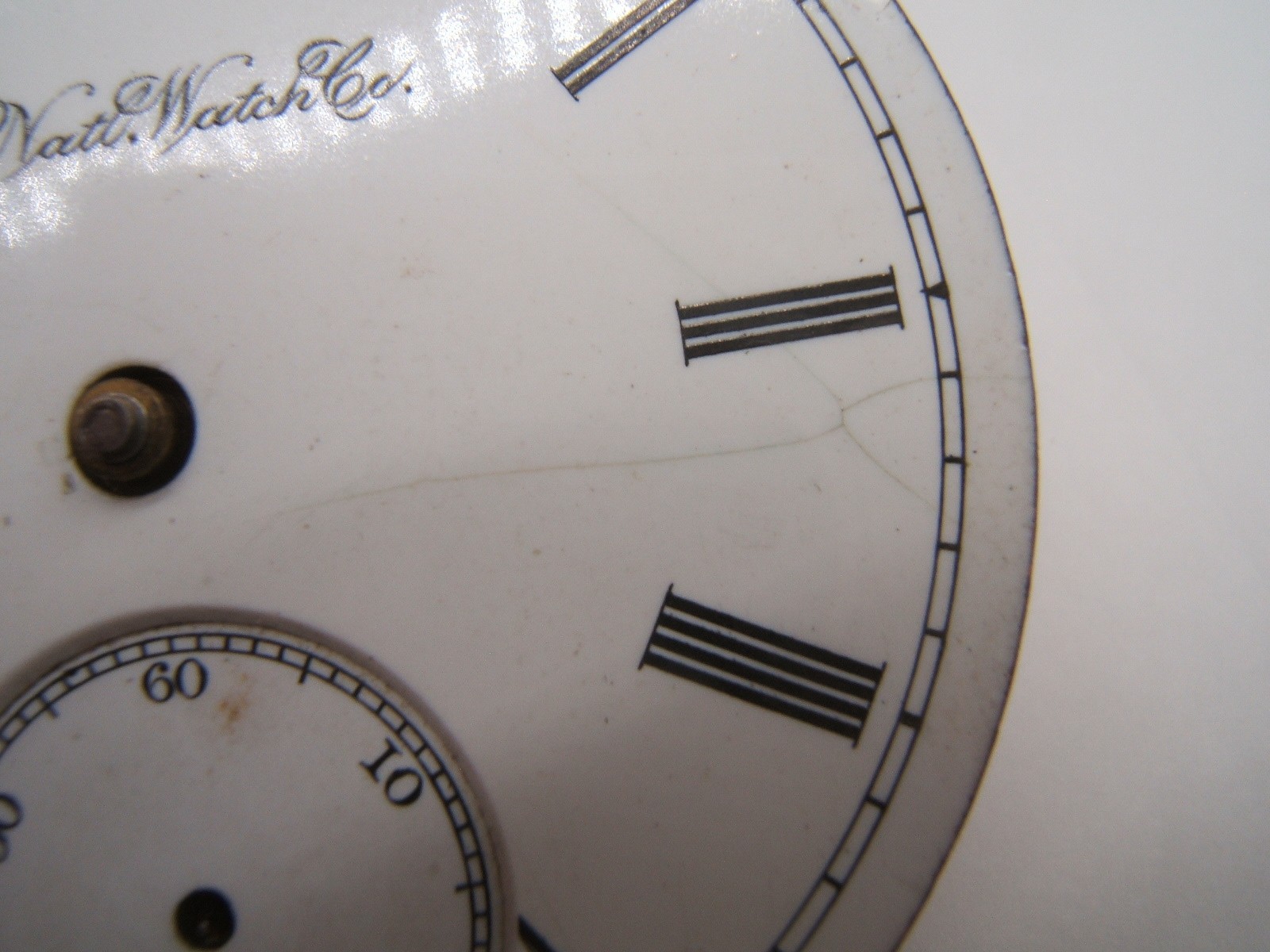 ELGIN NATIONAL WATCH CO POCKET WATCH MOVEMENT SIZE 18 AS IS PARTS REPAIR