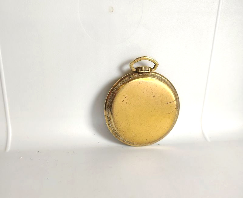 44 MM 12s Gold Plated Keystone 355560 Pocket Watch Case