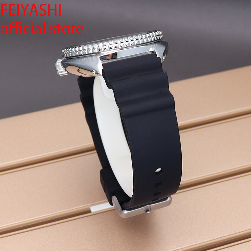 45mm Men’s Watch Case Strap Seiko Skx007 Skx009 Mod For Nh35 NH36 NH38 Movement