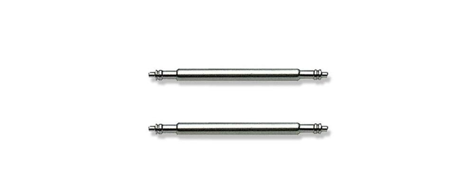 2 Stainless Steel 16mm Spring Bar Watch Band Pins for Attaching Band to Watch