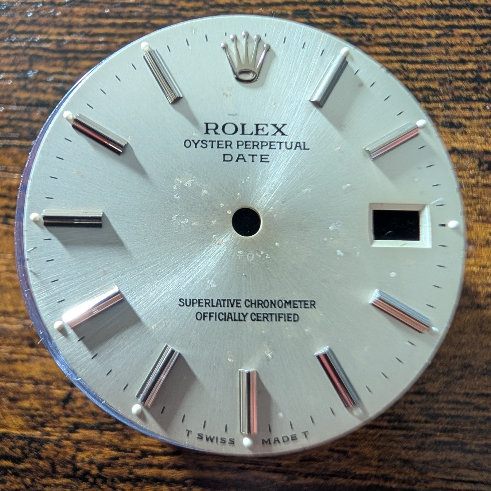 ROLEX OYSTER PERPETUAL DATE 34MM NON-QUICK DIAL – FAIR CONDITION 1500/1501