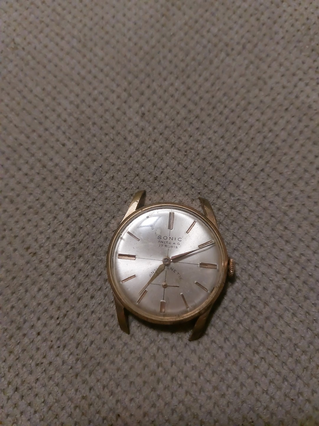 Sonic anchre ag ruby automatic movement watch
