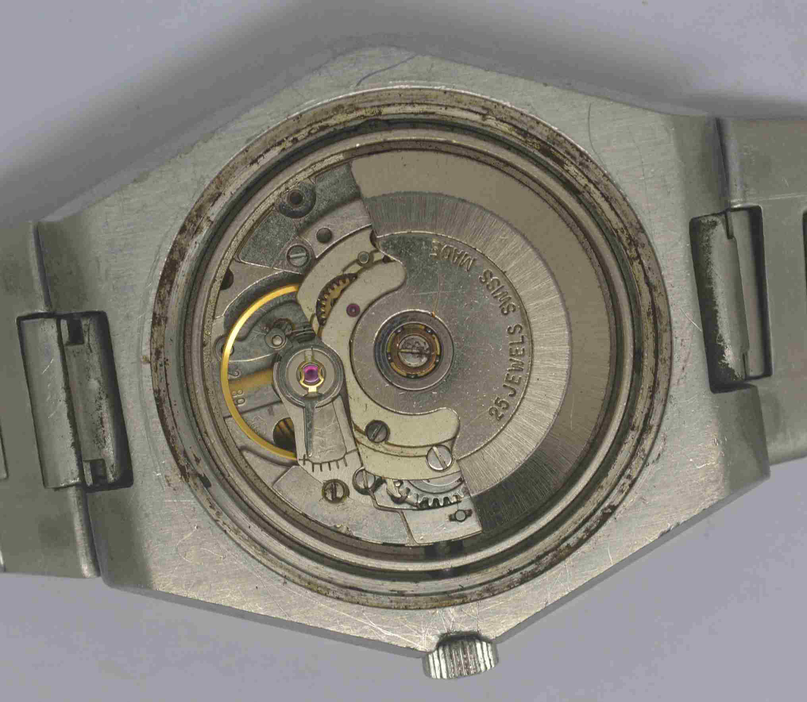 VTG CAMY By SYNCHRON Conquistador Steel Watch. Ref: 22.447, Cal: 2789.