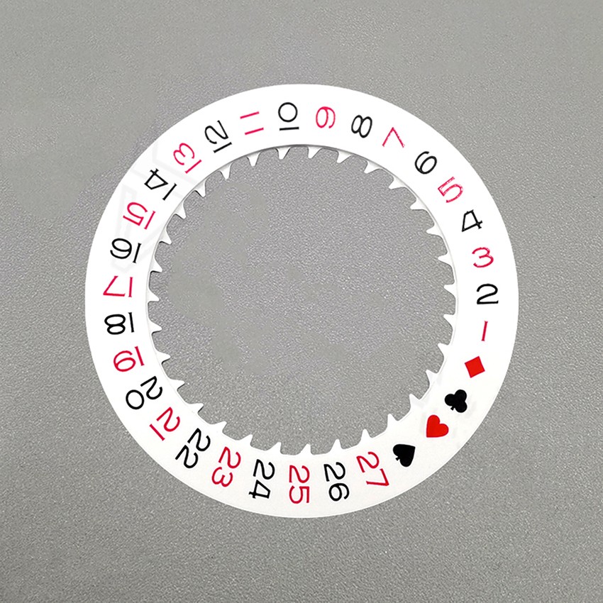 For NH34/NH35 Movement Calendar Dial 3-setting 6-setting 9-setting White Black
