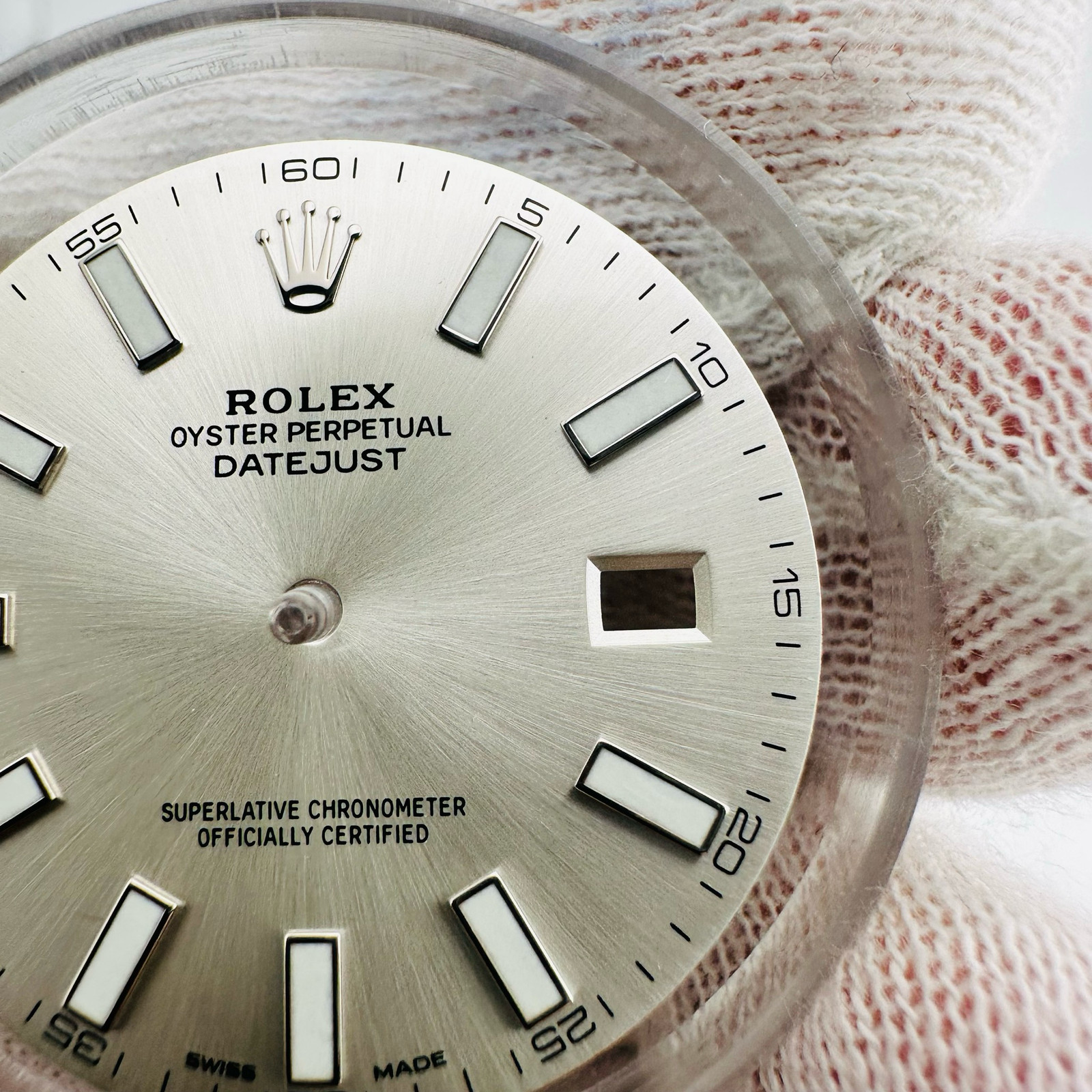 EXCELLENT Rolex Silver Index Dial 40mm Datejust2 116300 116334