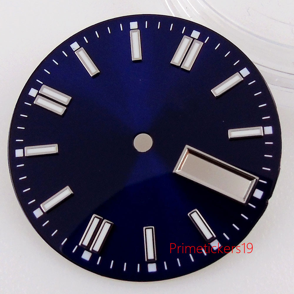 29mm Multicolor Watch Dial Watch Face Fit NH36/NH36A Date Weekday Dual Calendar