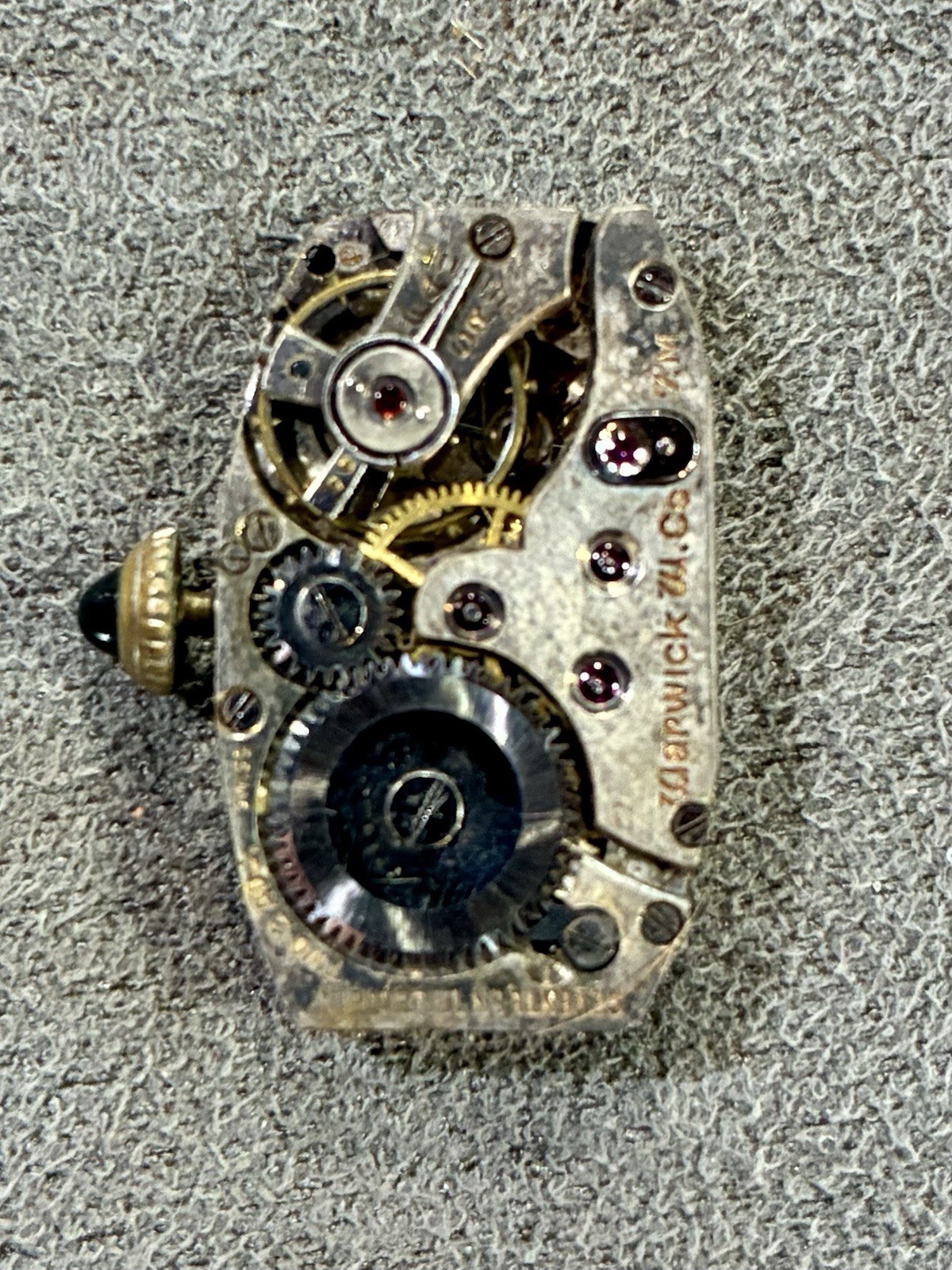 Watchmaker parts, All for repair or parts. Warwick, Jos Boillat Fils ,etc Lot #8