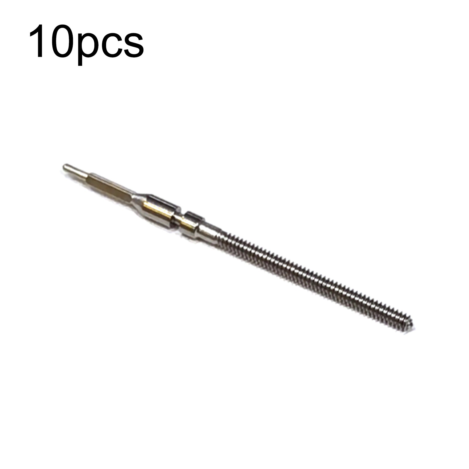 10Pack Stainless Steel Watch Winding Stem Handle for Miyota 8200 8215 Movement