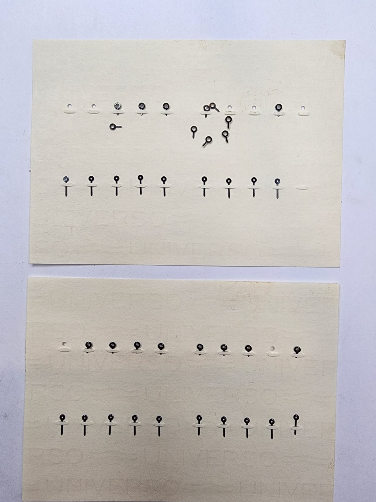 Vintage Universo S.A. No. 15 Box – Swiss Watch Hands for AS 1677 (1972) – Pre-ow