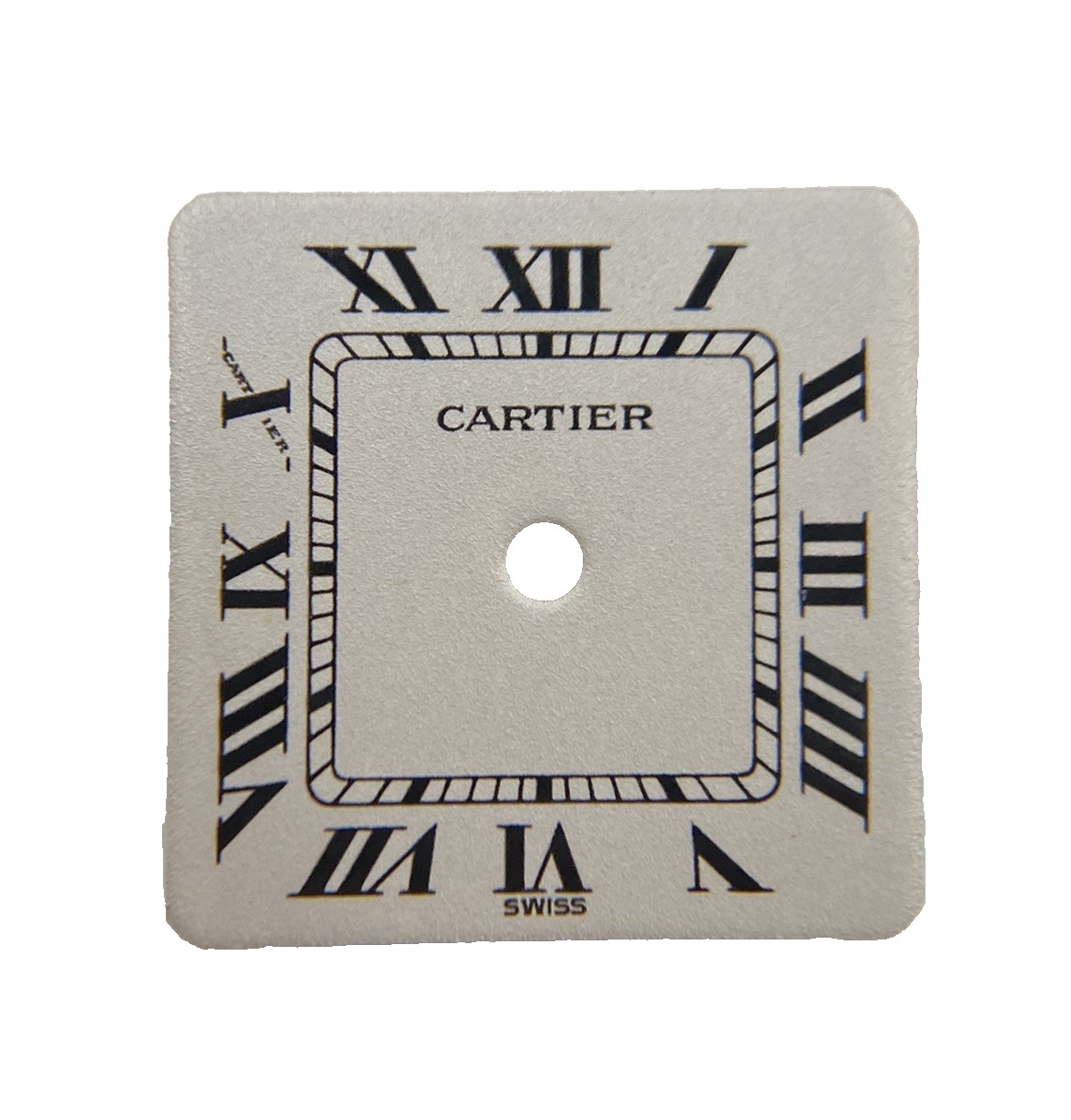 Original Cartier Santos Galbée WC20012C4 Cream Roman Ladies Cal 157Dial VA100012
