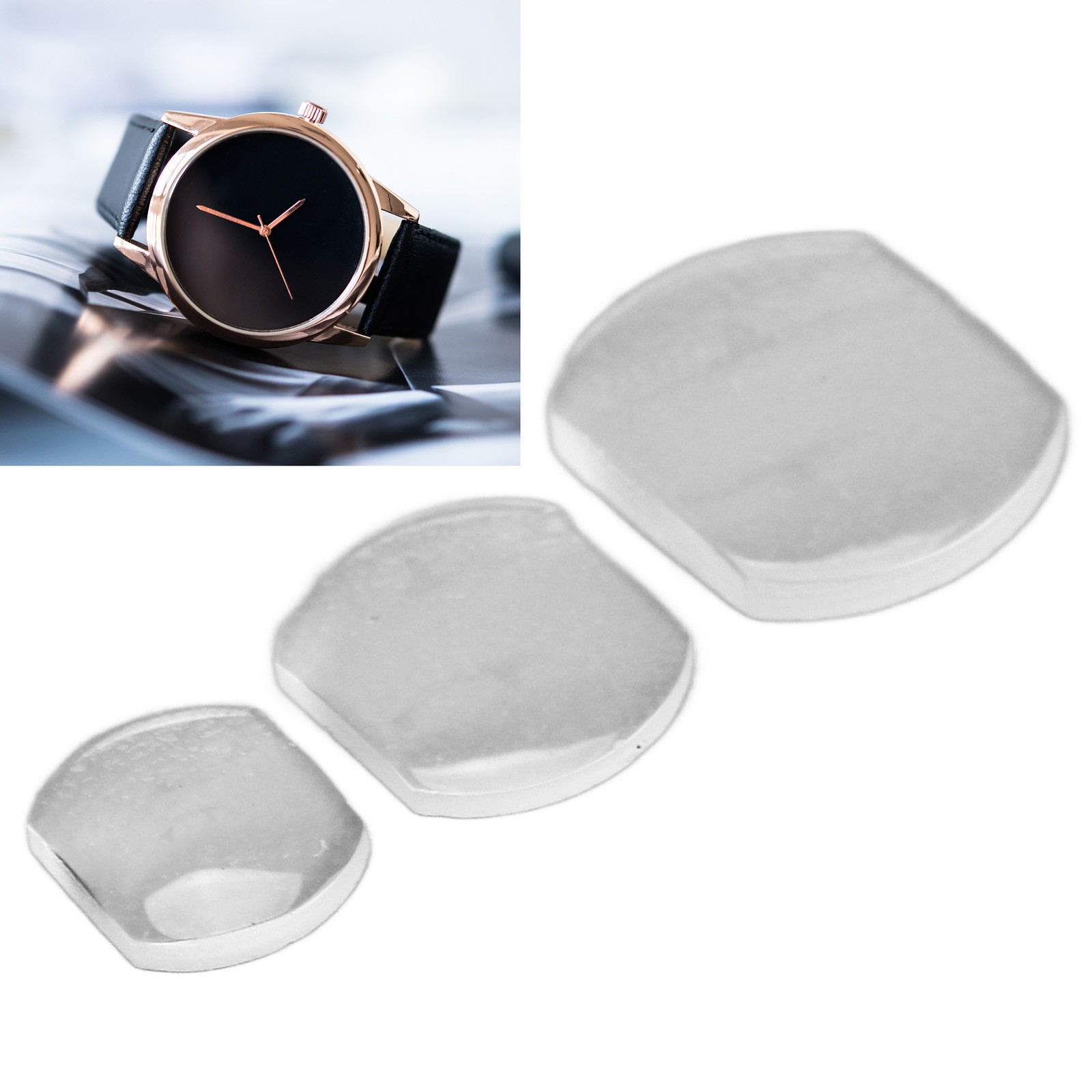 3pcs Watch Calendar Magnifying Glass Strong Permeability Watch Calendar Wind AP9