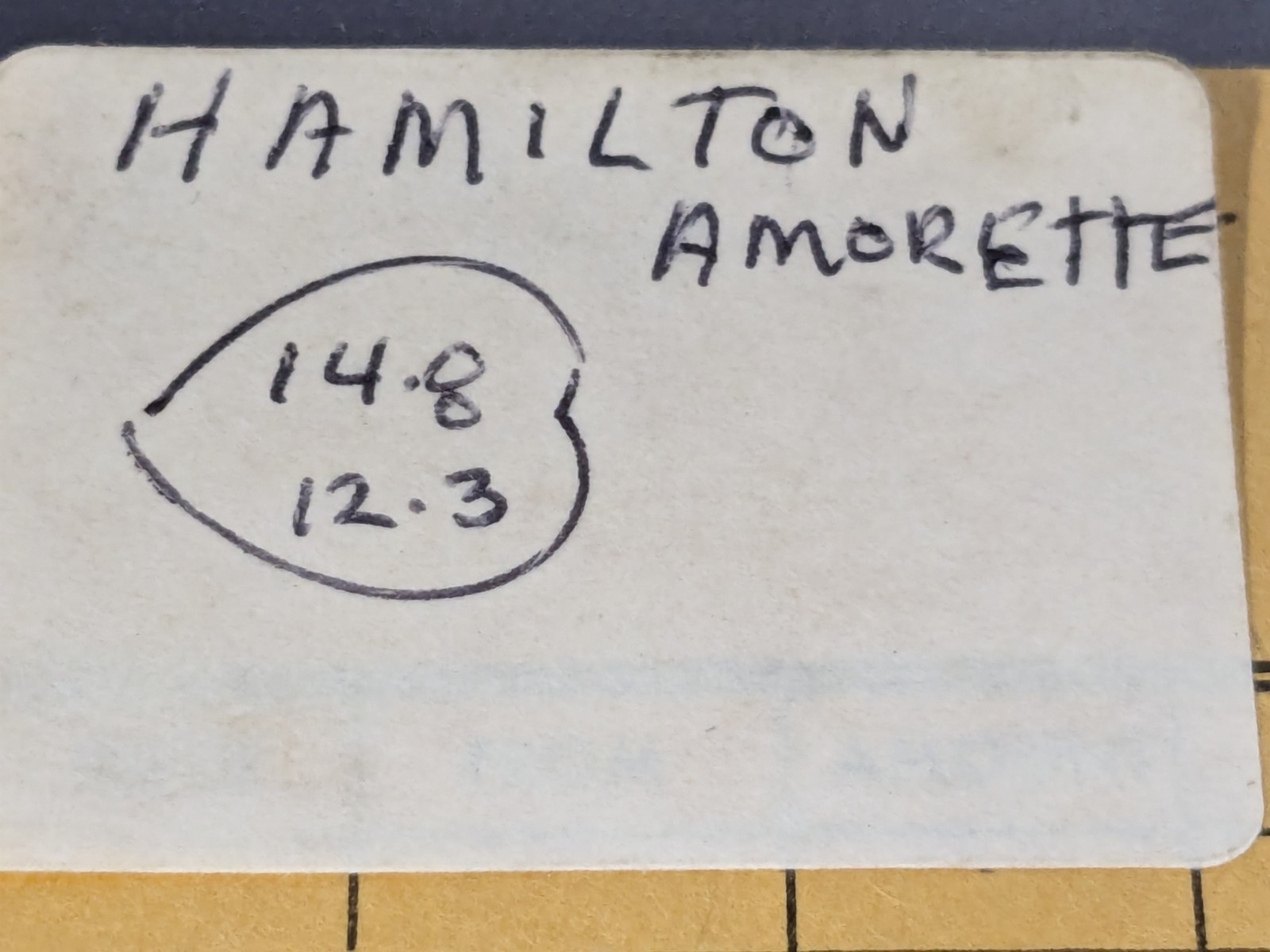 NOS Acrylic Watch Crystal for Hamilton Amorette 14.8mm x 12.3mm – Heart