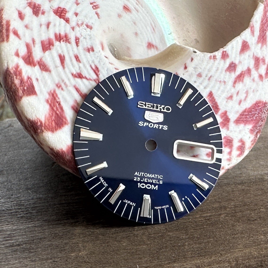Genuine Seiko [Blue & Silver] Dial take off from Made in Japan SNZH53 7S36