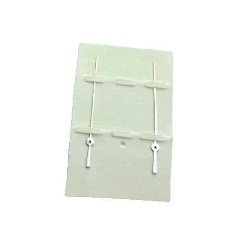 AS 1194 Men’s Watch Silver Sweep Second Hands L/POST 15MM watch part (2-pack)