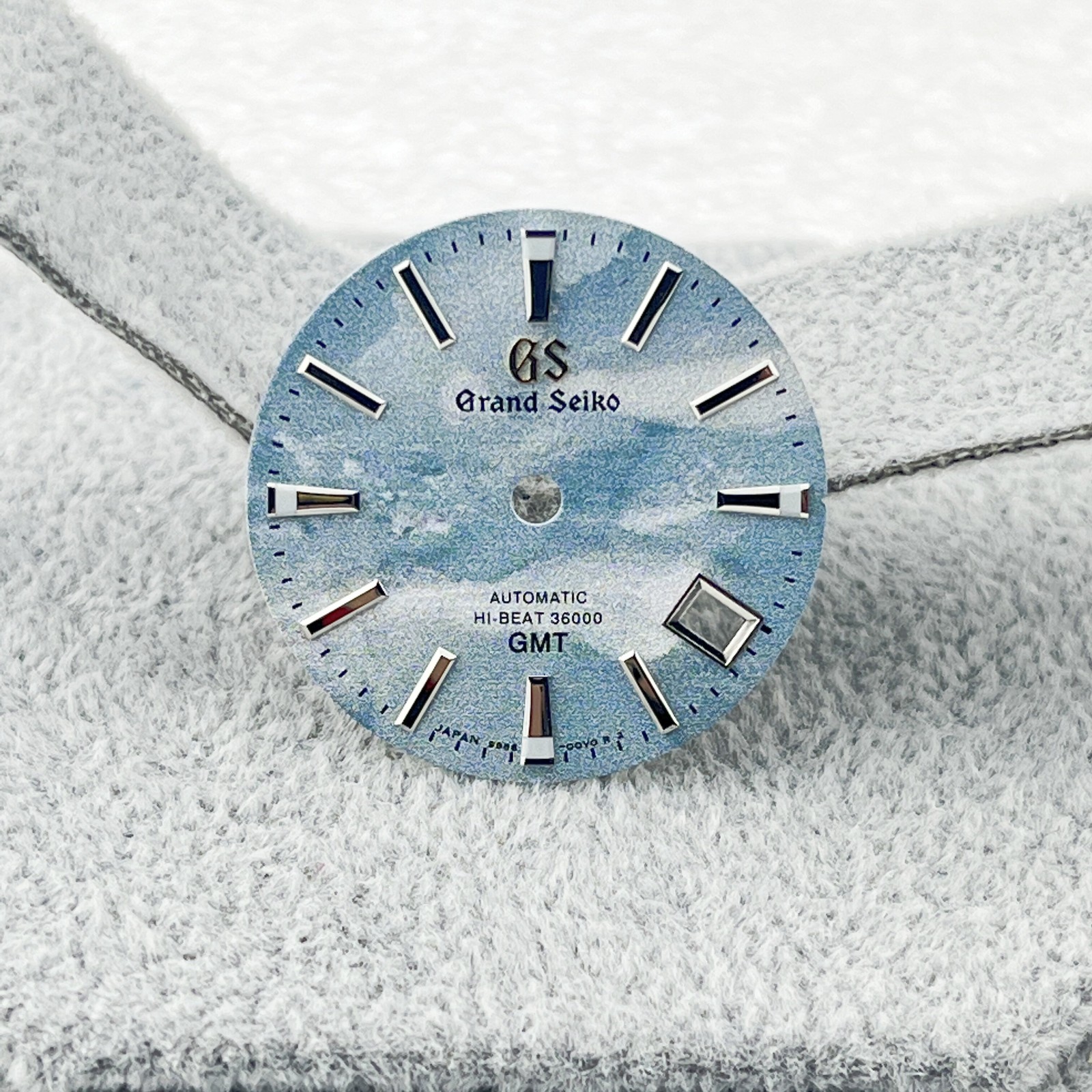 28.5mm Sky Blue Watch Dial Lume Watch Accessories for NH34/NH35 Movement
