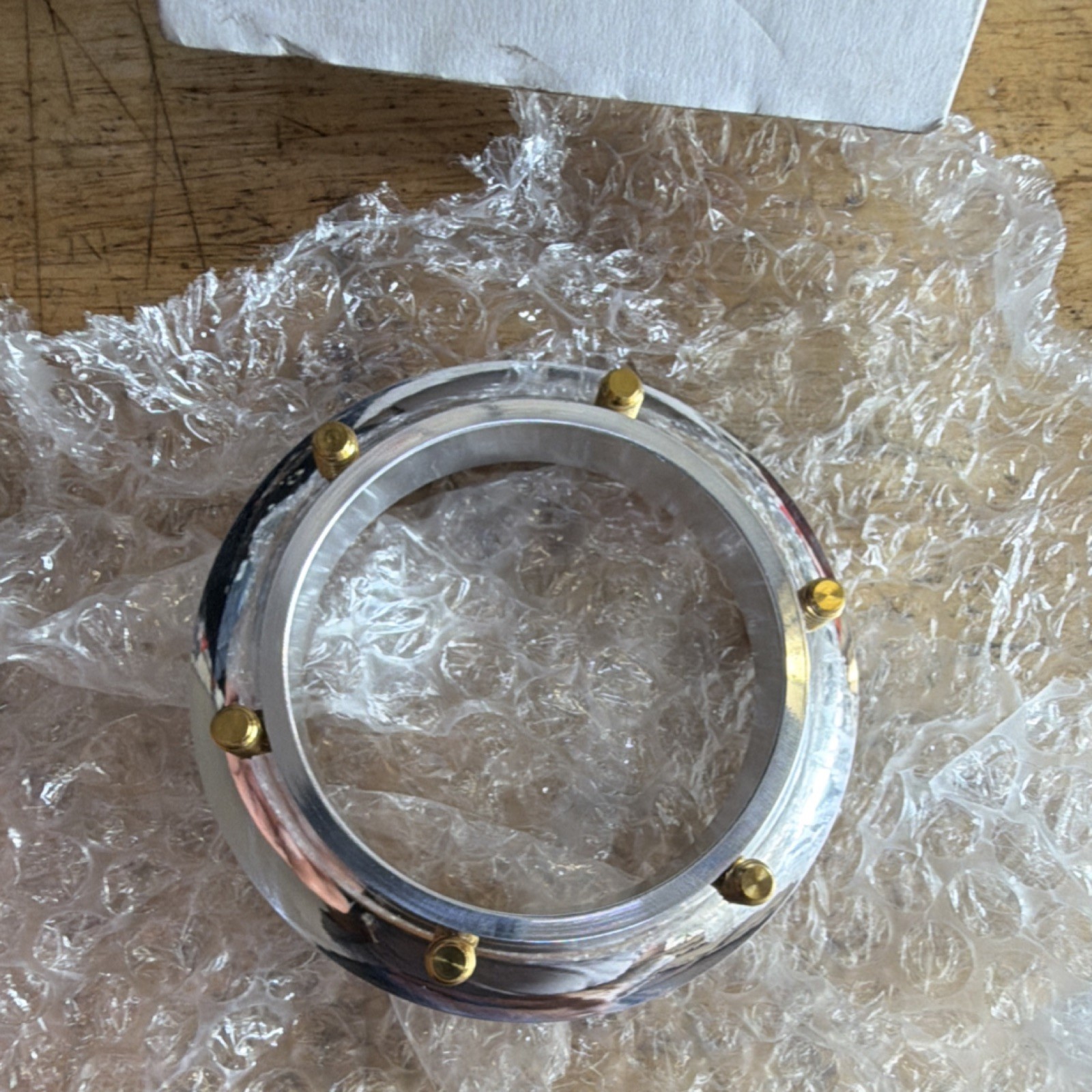 CRF 110 CPM – BILLET ALUMINUM LIGHTWEIGHT STARTER RING WITH TITANIUM HARDWARE
