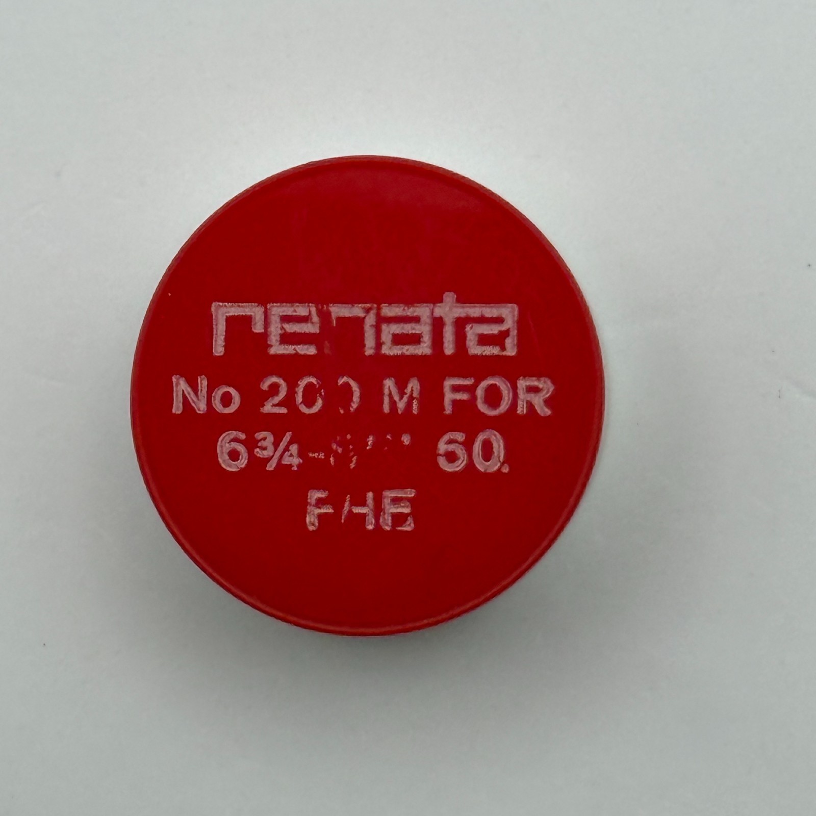 FHF 60 Balance Wheel Complete And Spring 6¾-8’’’ 200 M Watch Movement Parts NOS