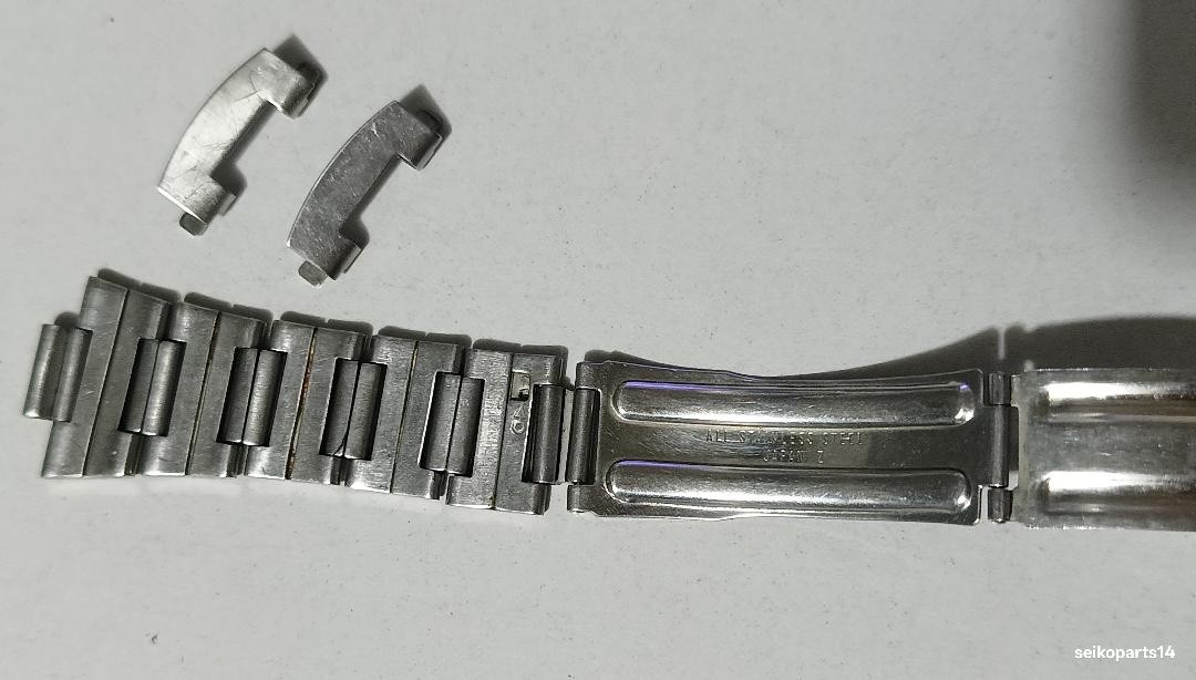 SEIKO POGUE TAPERED H-LINKS BRACELET 6139-6002 6139-6005 6139-6009