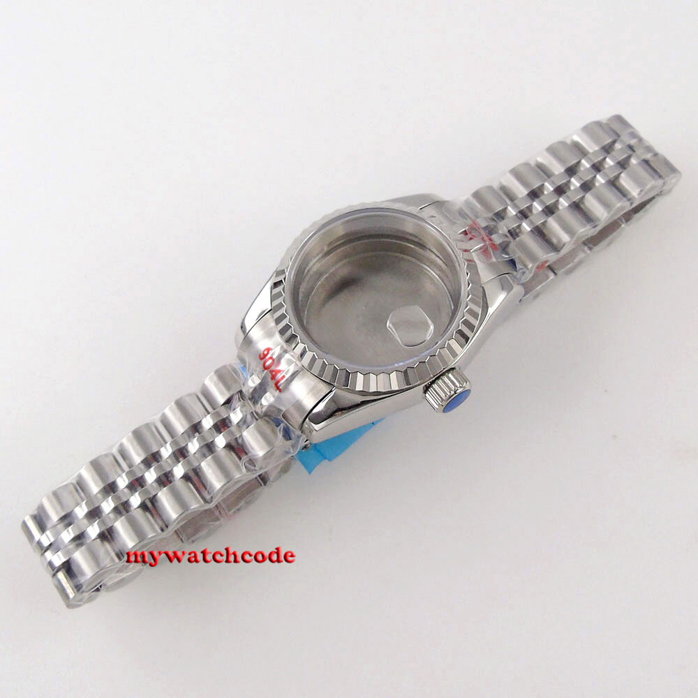 26mm 316L Stainless Steel Watch Case Fit For Japan NH05A NH06A Rose golden case