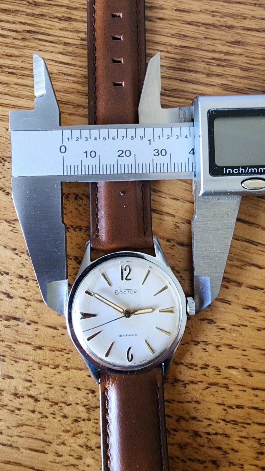 Vintage watch VOSTOK. Vostok export edition. 60s. MADE IN USSR. Soviet.