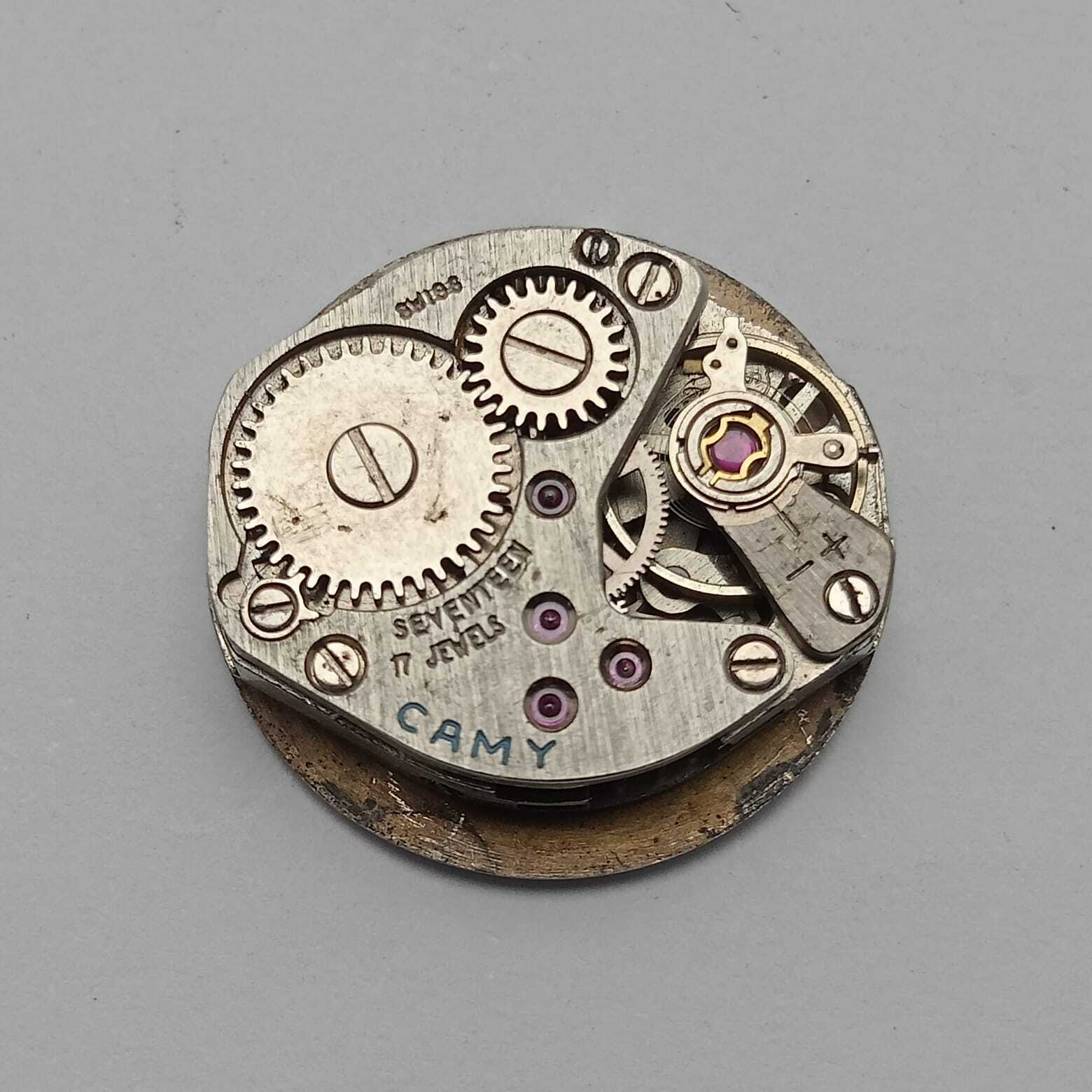 Swiss Camy Incabloc Cal.ST 69-21 Manual Winding Vintage Watch Movement