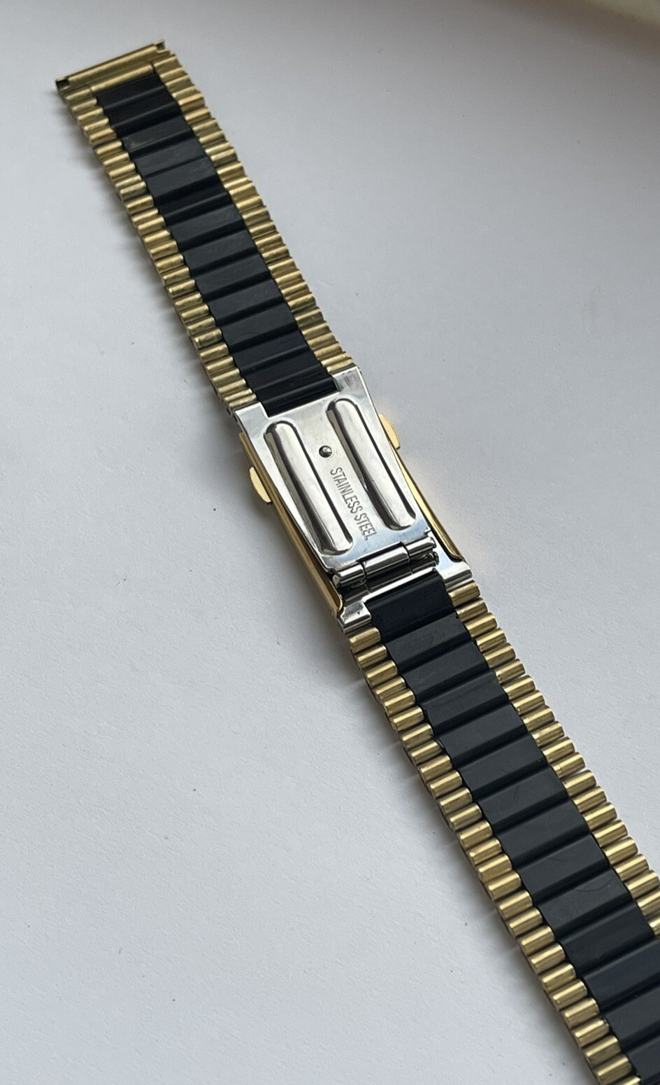 Diastar 18mm watch bracelet For RADO watch strap 2-Tone back/Gold colour