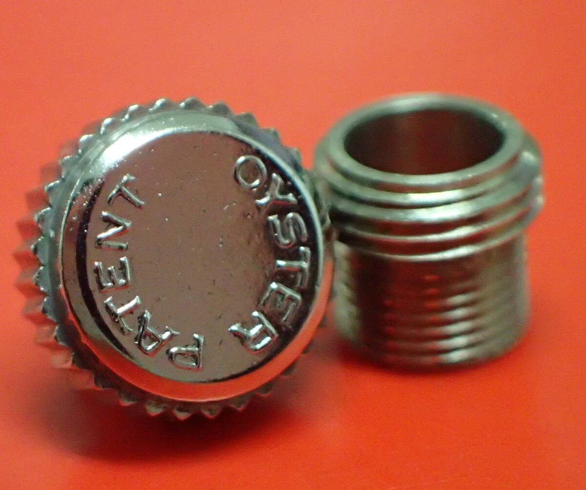 Genuine Rolex PATENT 6.1mm Crown and Tube Bubbleback Oyster Royal Vintage #1
