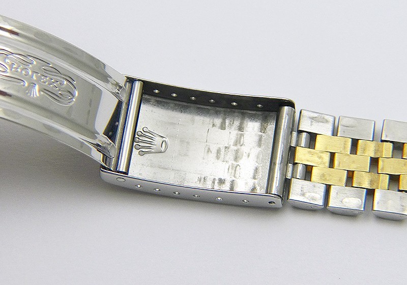 Genuine Rolex Datejust 18k Gold SS 20mm Watch Bracelet 62523 H-18 Clasp T5 1995