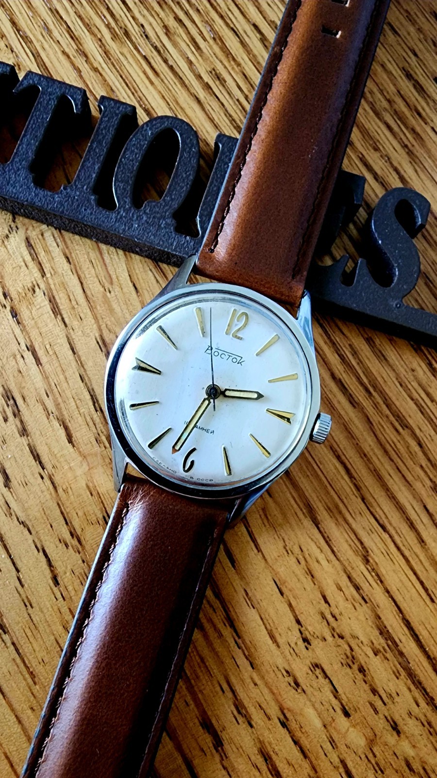 Vintage watch VOSTOK. Vostok export edition. 60s. MADE IN USSR. Soviet.
