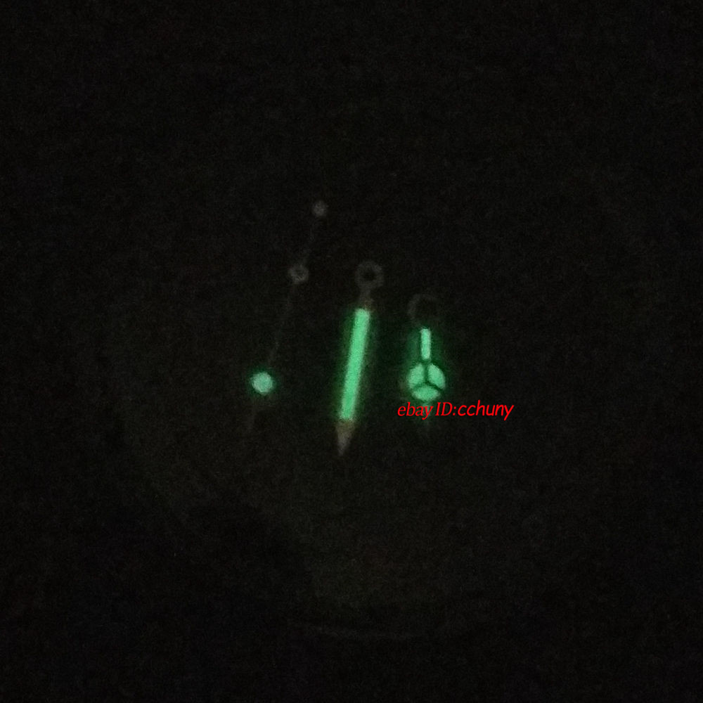Green luminous watch hands fit ETA 2836 2824 Miyota 82 Series,DG2813/3804