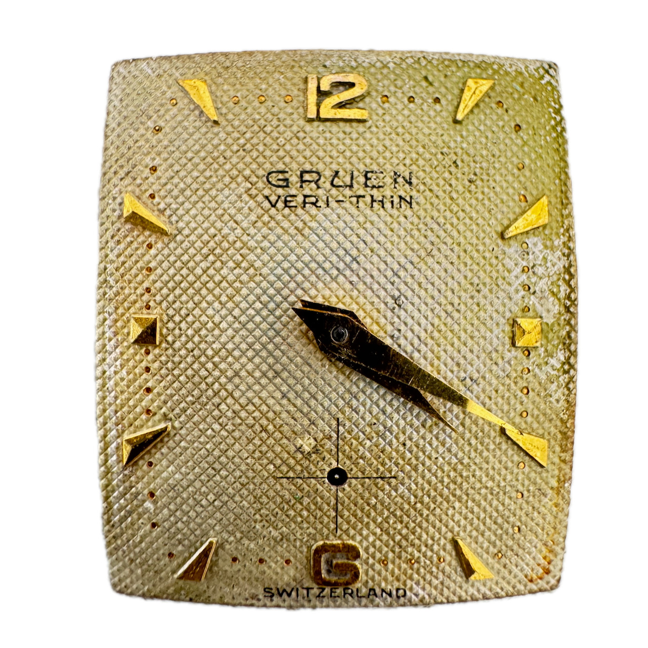 Vintage 19.5mm Gruen Verithin 17j Mechanical Men’s Wristwatch Movement Swiss