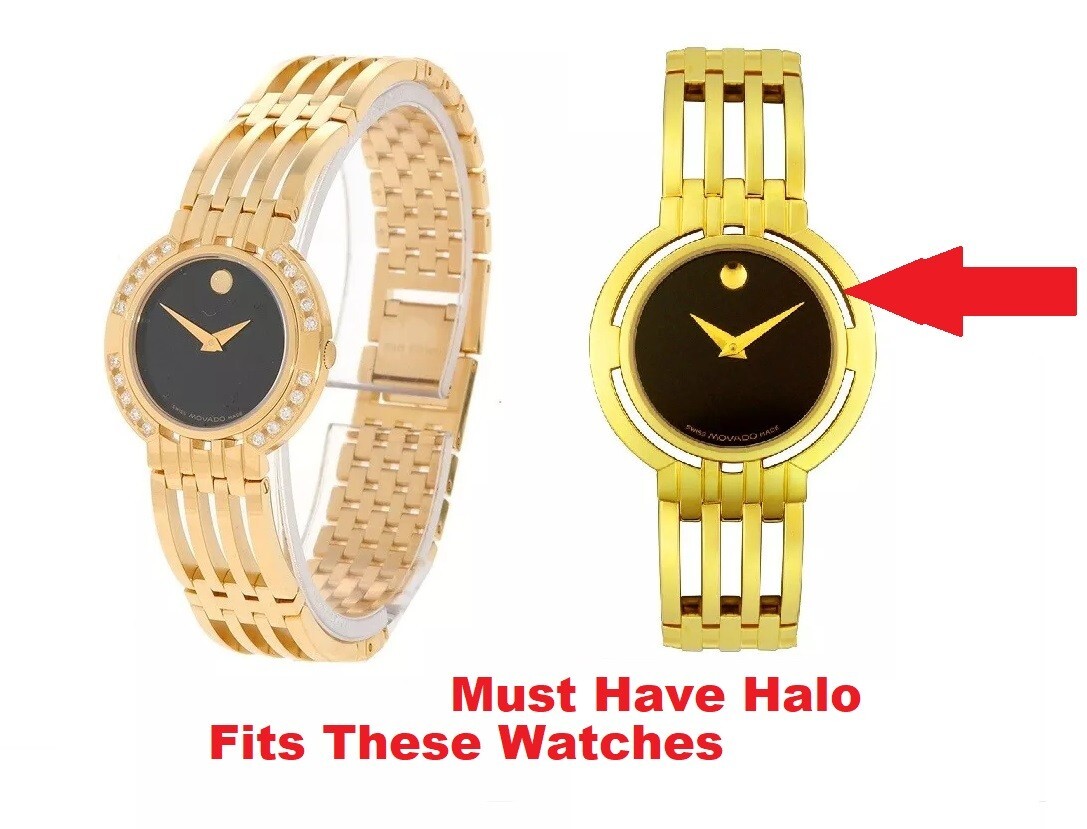Movado Esperanza 0605091 Men’s Gold Watch 0605088 Clasp 88 G2 1883
