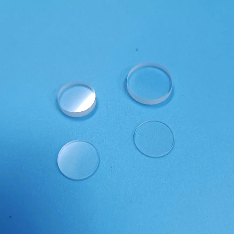 10PCS 11mm-17mm Quartz Glass Lens JGS2 Round Acid Alkali Temperature Resistance