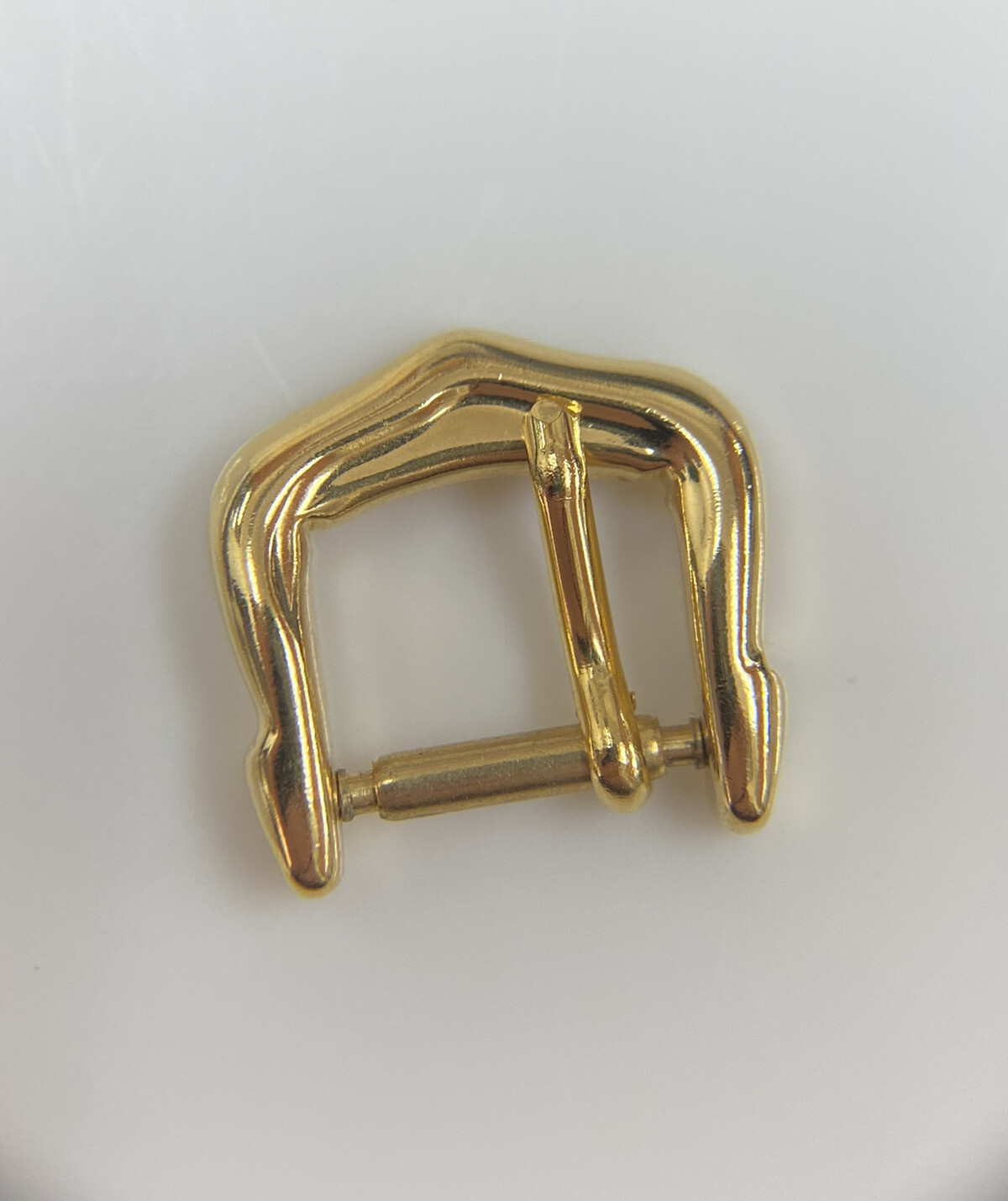 Original Cartier Gold Plated 10mm Watch Pin Buckle